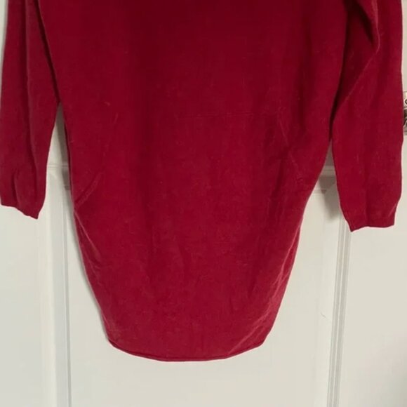 New! Red Envelope Red 100% Cashmere Cocoon Cardigan Sweater 47184 - Picture 9 of 13
